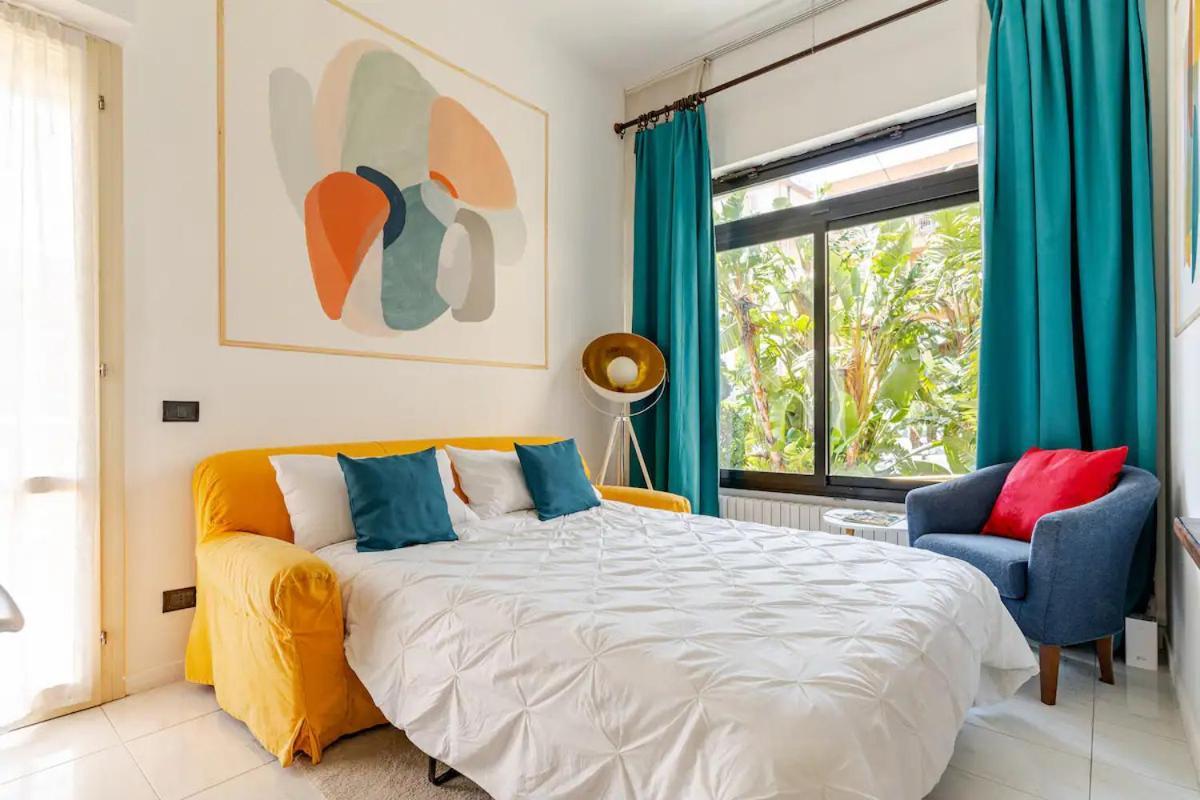 Thekeystudio, Colori Del Mare With Private Parking In 2 Mins From The Beach Bordighera Esterno foto