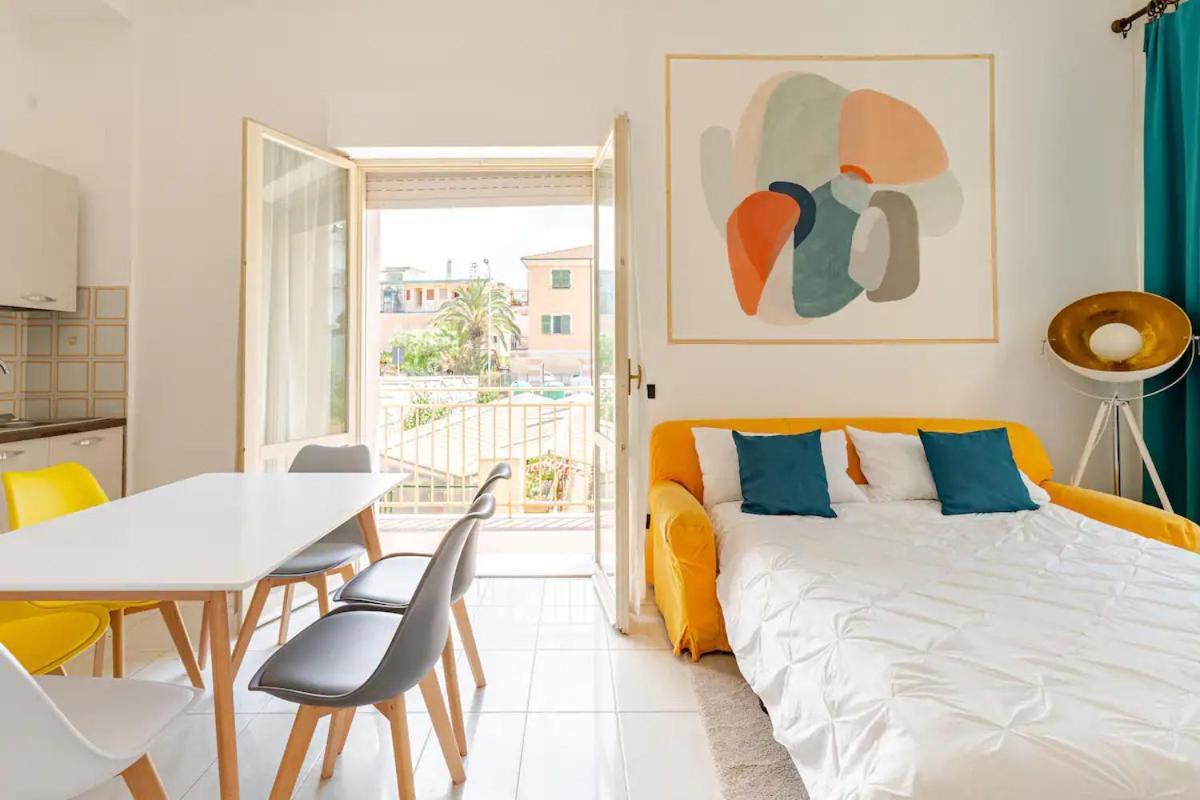 Thekeystudio, Colori Del Mare With Private Parking In 2 Mins From The Beach Bordighera Esterno foto